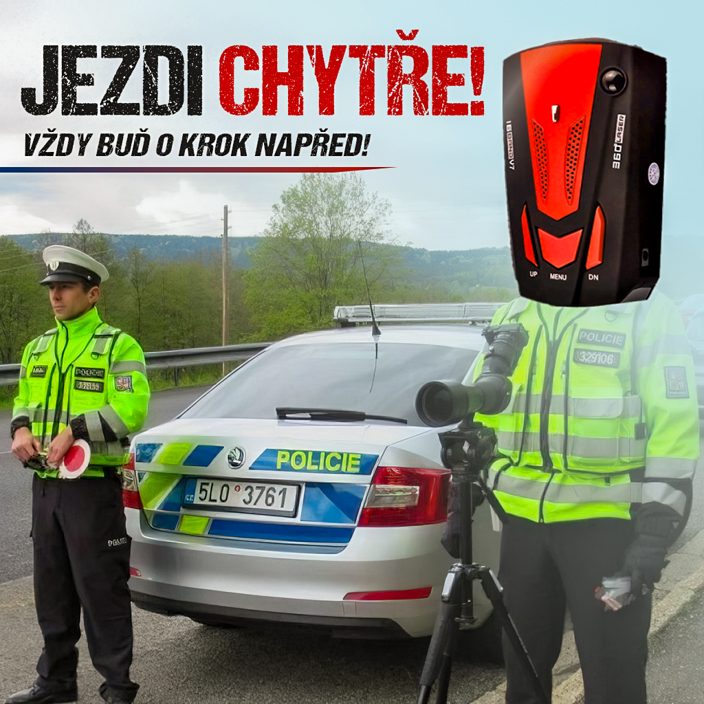 Radarový detektor pro automobily