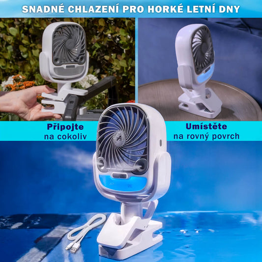 Ventilátor s vodním chlazením