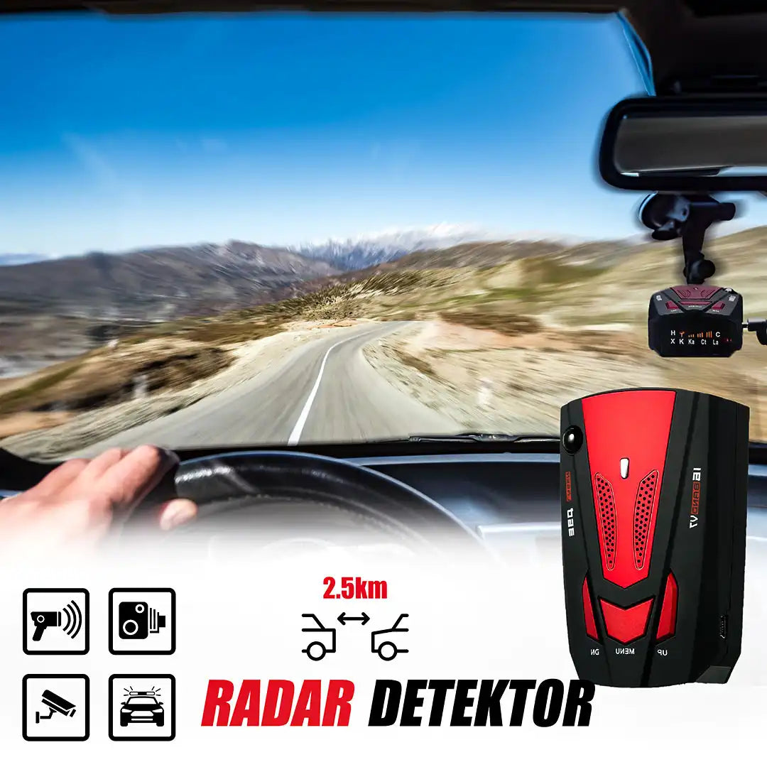 Radarový detektor pro automobily