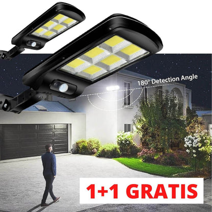 Solární LED lampa 200W 1+1 Zdarma